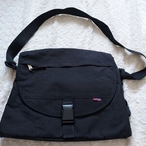 California Pak black Messenger Computer bag backpack Academia Office School